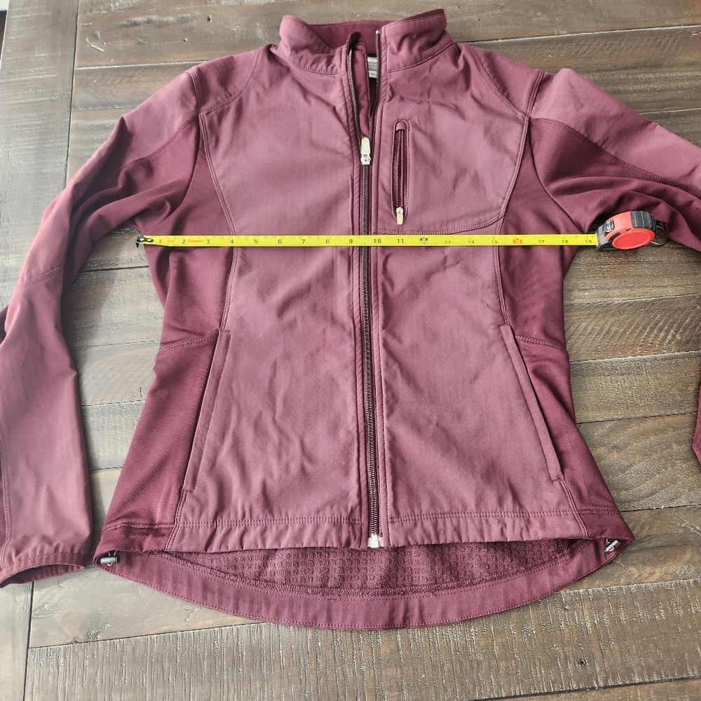 Nike Purple Utility Jacket Zip-Up Ribbed Design - Picture 6 of 7